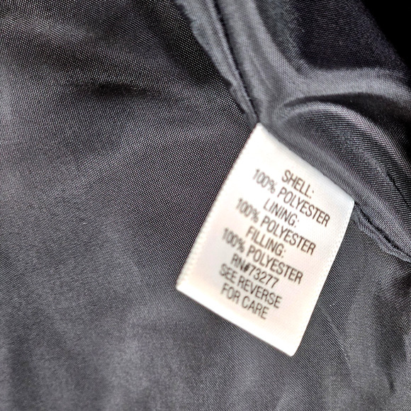 Croft & Barrow Quilted Puffer Vest Red Plaid w/ Pockets Full Zip Size Petite XL - Picture 13 of 13